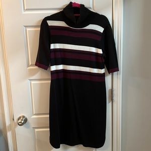 Short sleeve sweater dress